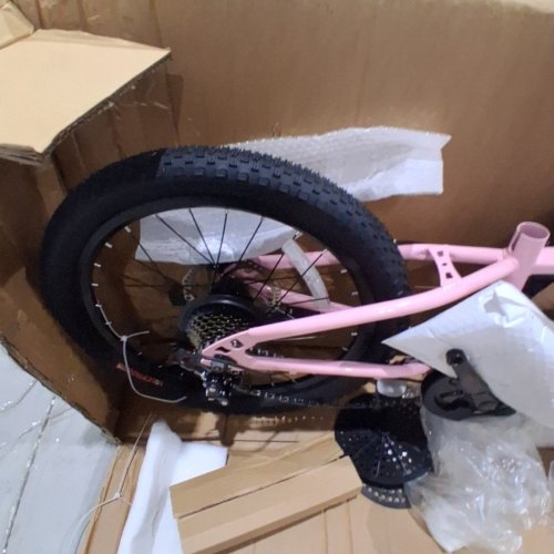 DEYGIA 7-SPEED KIDS BICYCLE WITH FRONT SUSPENSION, DUAL DISC BRAKES & KNOBBY TIRES - 20" - PINK (MODEL:80267-PK20) image 4