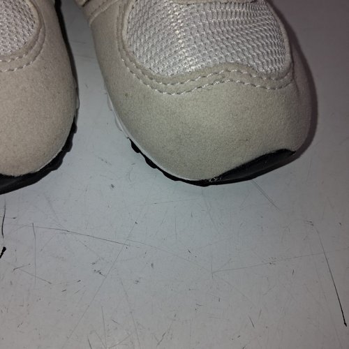 KID'S NEW BALANCE SNEAKERS - SIZE 4.5 - BEIGE/GRAY (MODEL: NW574EVW) image 6