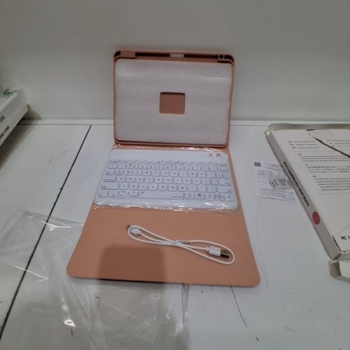 WIRELESS KEYBOARD CASE FOR IPAD AIR 4TH GEN - 10.9" - 11" - PINK (MODEL: LZ-KBC10.9-11-PK) image 4