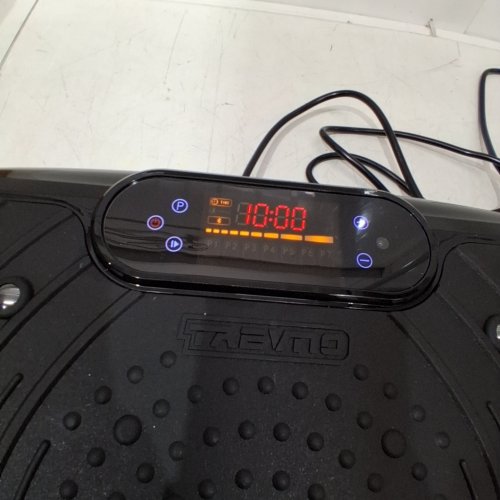 TAEVNO BLUETOOTH VIBRATION PLATE EXERCISE MACHINE - 450LB CAPACITY - WITH REMOTE - BLACK image 2