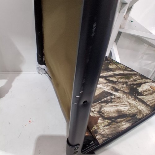 KEMIMOTO FOLDING HUNTING BLIND CHAIR WITH 360° SILENT SWIVEL - 320 LBS MAX - CAMO GREEN / BROWN - (MODEL: J038) image 6