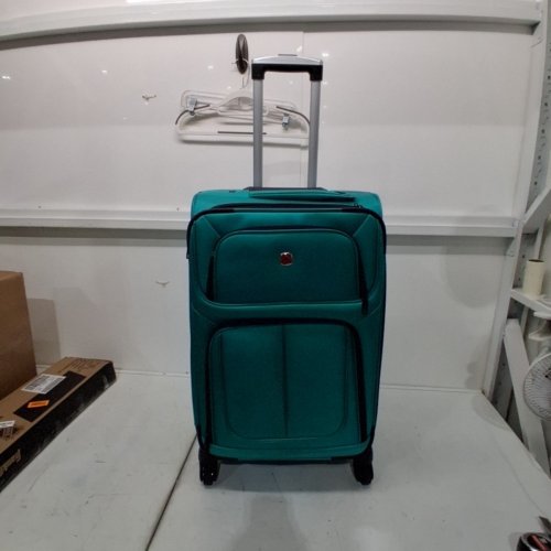 SWISSGEAR SION SOFTSIDE EXPANDABLE LUGGAGE - 28" - TEAL image 2