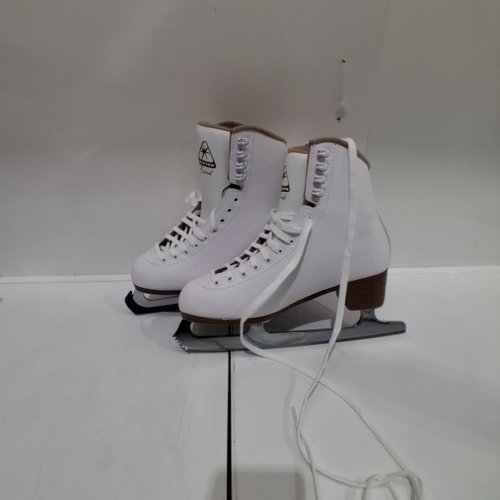 WOMENS JACKSON CLASSIC 200 FIGURE ICE SKATES - SIZE 9.5 - WHITE image 2