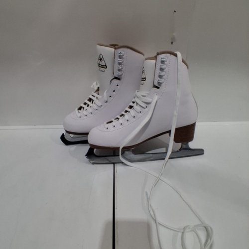 WOMENS JACKSON CLASSIC 200 FIGURE ICE SKATES - SIZE 9.5 - WHITE image 3