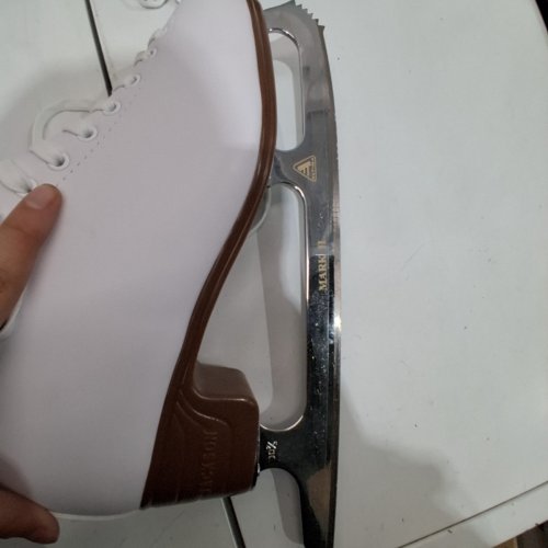 WOMENS JACKSON CLASSIC 200 FIGURE ICE SKATES - SIZE 9.5 - WHITE image 6