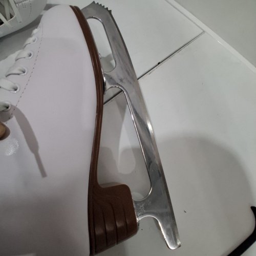 WOMENS JACKSON CLASSIC 200 FIGURE ICE SKATES - SIZE 9.5 - WHITE image 9