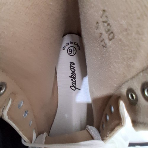 WOMENS JACKSON CLASSIC 200 FIGURE ICE SKATES - SIZE 9.5 - WHITE image 12