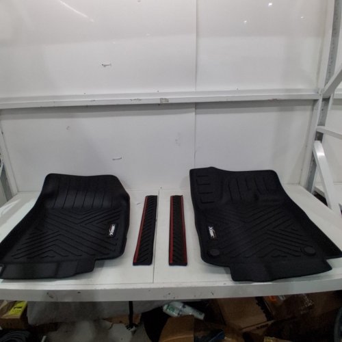 4PC DRIVER/PASSENGER FLOOR MATS, 2024-2026 LINCOLN NAUTILUS - BLACK (MODEL: YHK-JD0422-CA) image 2
