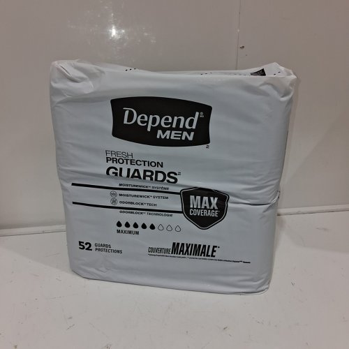 52PK MEN'S DEPEND FRESH PROTECTION GUARDS - MAXIMUM image 3