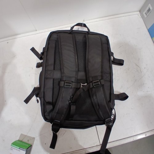 POIXM AIRBACK TRAVEL EXPANDABLE LAPTOP BACKPACK WITH PUMP VACUUM AND USB CHARGING PORT, 25L-60L, BLACK image 7