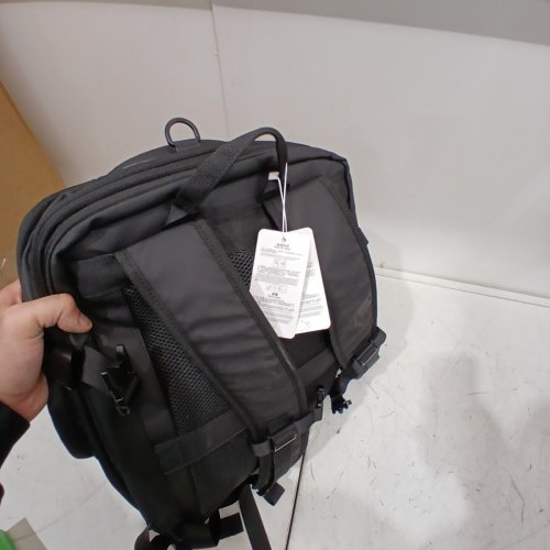 POIXM AIRBACK TRAVEL EXPANDABLE LAPTOP BACKPACK WITH PUMP VACUUM AND USB CHARGING PORT, 25L-60L, BLACK image 8