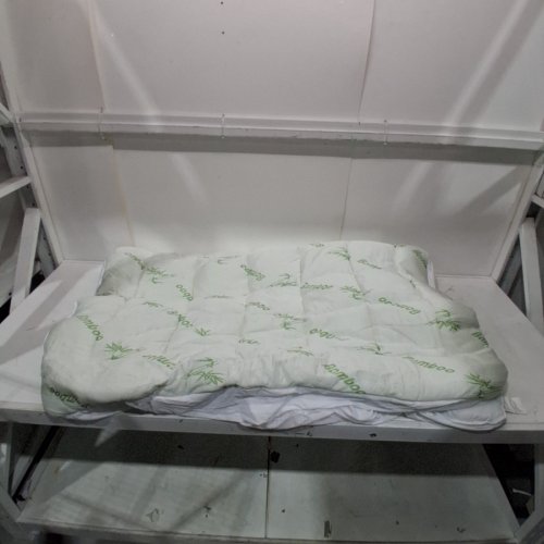 BAMBOO MATTRESS TOPPER - FULL / 54" X 75" - WHITE image 3