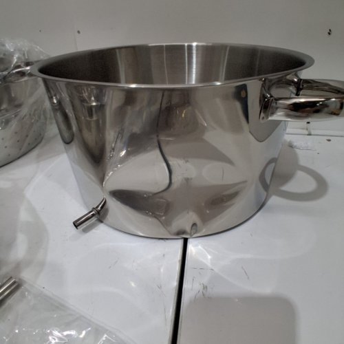 GOWINTECH FRUIT JUICER STEAMER EXTRACTOR POT WITH GLASS LID - 8L -STAINLESS STEEL - image 3