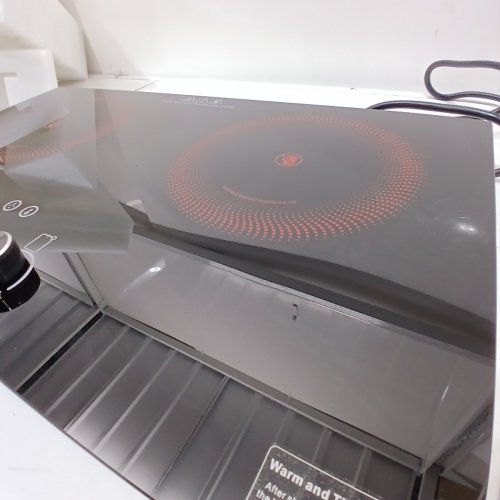 GTKZW ELECTRIC COOKTOP STOVE 2 BURNER HOT PLATE DOUBLE BURNER - 4000W - 24" - BLACK - (MODEL: M-DT2-12/DT2W-2) image 4