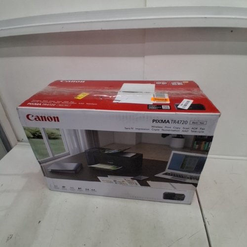 CANON PIXMA ALL-IN-ONE WIRELESS INKJET PRINTER - BLACK (MODEL: TR4720) image 7