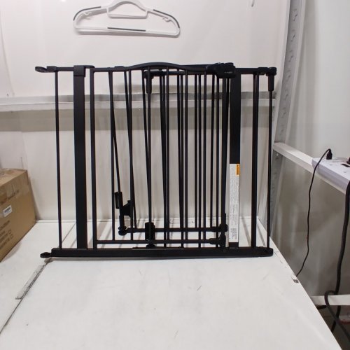REGALO HOME ACCENTS WIDESPAN BABY GATE - 28" - BLACK (MODEL: 1176 B DS) image 2