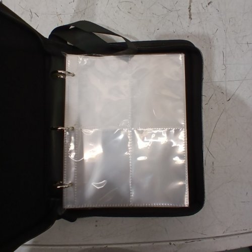 THUNDER HOUND TRADING CARD BINDER - 400 CARDS - BLACK image 4
