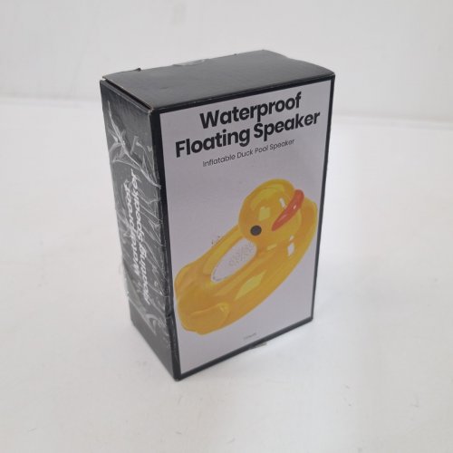 GEMS WATERPROOF BLUETOOTH FLOATING INFLATABLE POOL SPEAKER - 6" - DUCK image 2