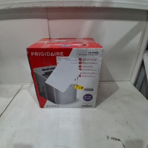 FRIGIDAIRE STAINLESS STEEL COUNTERTOP ICE MAKER - 26 LB/DAY - SILVER (MODEL: EFIC120-SS-SC) image 6