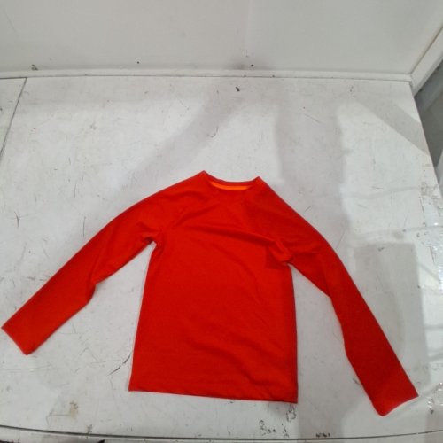 BOY'S GEORGE LONG-SLEEVE RASHGUARD - SIZE EXTRA SMALL (4-5) - RED (MODEL: GRS68007B) image 3