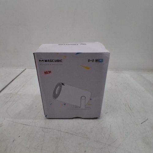 ALWTNIET PORTABLE SMART PROJECTOR BLUETOOTH, WIFI, & AUTO KEYSTONE CORRECTION - WHITE (MODEL: HY300PRO+) image 5