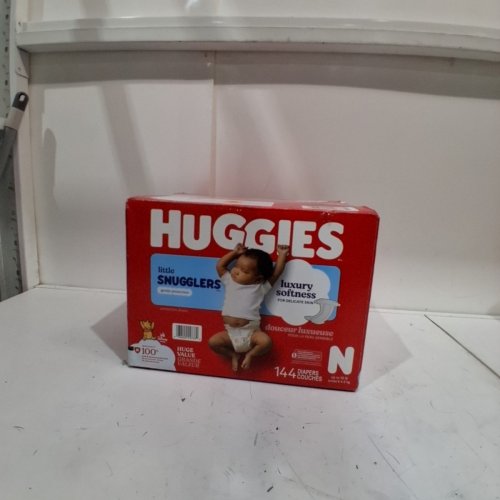 144PK HUGGIES DISNEY BABY LITTLE SNUGGLERS BABY DIAPERS - SIZE NEWBORN (UP TO 10LB) - DISNEY WINNIE THE POOH (MODEL: 55737-N) image 3