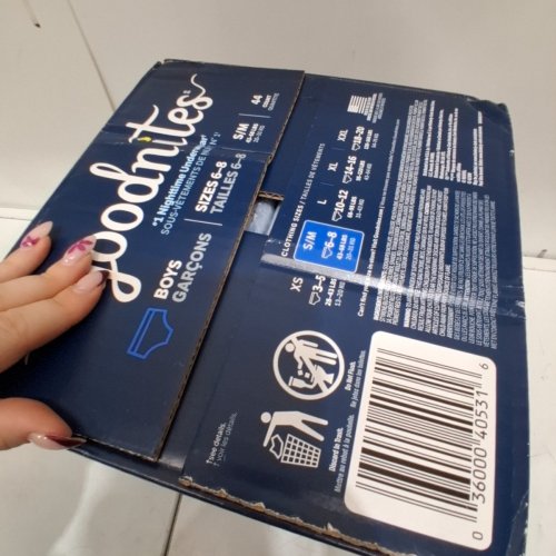 44PK GOODNITES BOYS' DISPOSABLE NIGHTTIME UNDERWEAR - S/M - SPIDERMAN image 3