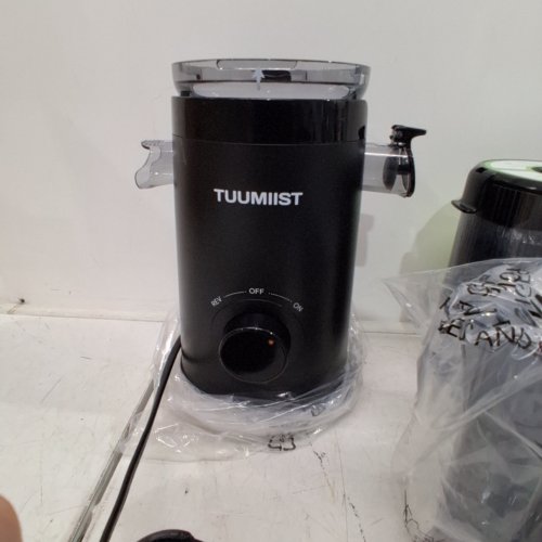 TUUMIIST COLD PRESS MASTICATING SLOW JUICER - 5.3" FEEDING CHUTE - 60OZ - BLACK (MODEL: TM-580SJ) image 2