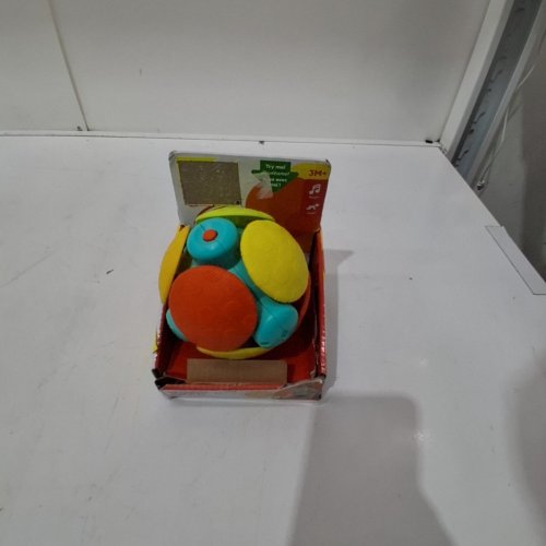 BRIGHT STARTS OBALL BATTERY-POWERED MUSICAL CRAWL & CHASE WOBBLE BOBBLE BALL - MULTICOLOUR - 3M+ image 2