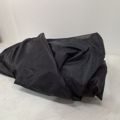 OUTDOOR TABLE COVER WITH MULTIPLE ZIPPERS - 43" X 30" - BLACK image 2