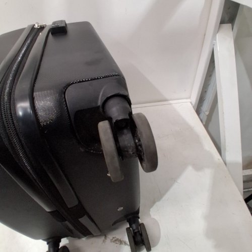 HANKE HARD SHELL CARRY ON LUGGAGE - WITH CUP HOLDER - 16" - BLACK image 3