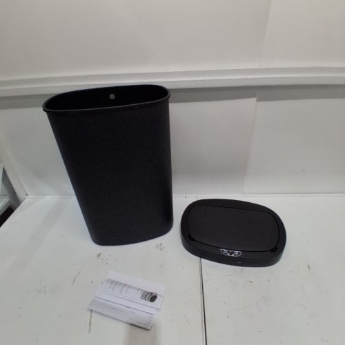 BESTOFFICE KITCHEN TRASH CAN WITH TOUCH FREE LID - 13GAL - BLACK (MODEL: TC-2461R-BLACK) image 3