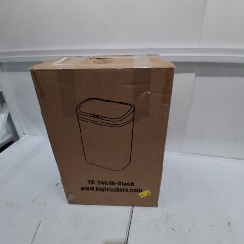BESTOFFICE KITCHEN TRASH CAN WITH TOUCH FREE LID - 13GAL - BLACK (MODEL: TC-2461R-BLACK) image 4