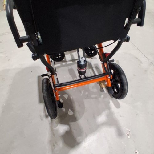 WEYRAL LIGHTWEIGHT PORTABLE TRANSIT TRAVEL WHEELCHAIR WITH TELESCOPING HANDLE (MODEL: Z80) image 4