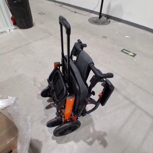 WEYRAL LIGHTWEIGHT PORTABLE TRANSIT TRAVEL WHEELCHAIR WITH TELESCOPING HANDLE (MODEL: Z80) image 5