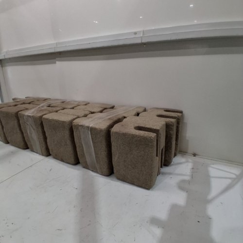 SVOPES LIFELIKE STONE TEXTURE FLEXIBLE BRICK-SIZED GARDEN BORDER - 46" X 3" - BROWN (MODEL: RZSPZZCCZS0081JN2V0-V0319) image 3