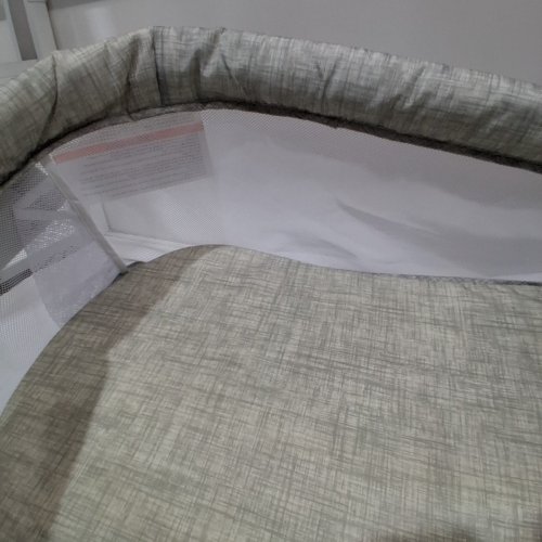 HALO BABY BASSINET BASSINEST FLEX CO SLEEPING CRIB - GREEN/WHITE (MODEL: 4870) image 3