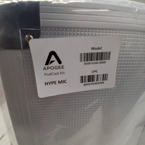 14PC APOGEE HYPEMIC PODCAST KIT WITH HARD CASE & TRIPODS - BLACK / COPPER (MODEL: 3500-0146-0000) image 7