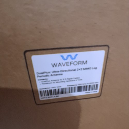 WAVEFORM DUALPLUS ULTRA-DIRECTIONAL 2 X 2 MIMO LOG PERIODIC ANTENNA (STYLE: DUALPLUS) image 2