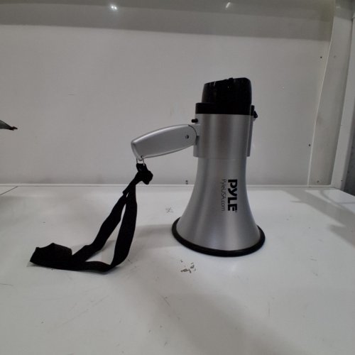 PYLE MEGAPHONE SPEAKER/SIREN/BULLHORN - COMPACT AND BATTERY OPERATED - 30W - (MODEL: PMP33SL) image 3