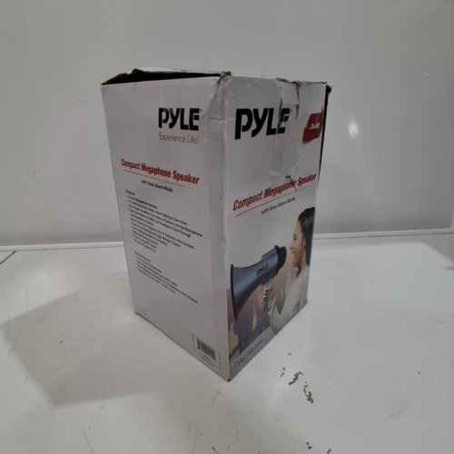 PYLE MEGAPHONE SPEAKER/SIREN/BULLHORN - COMPACT AND BATTERY OPERATED - 30W - (MODEL: PMP33SL) image 5
