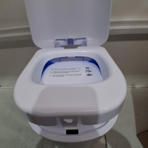 DIAPER GENIE ESSENCE PAIL WITH 18 EASY ROLL REFILL BAGS - 23" - WHITE (MODEL:‎ I000908) image 3