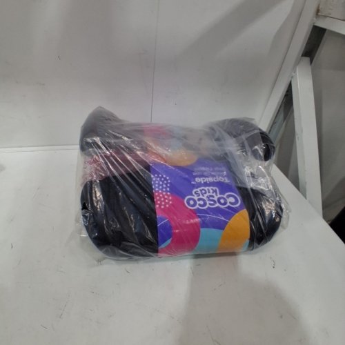 COSCO KIDS TOPSIDE LIGHTWEIGHT BACKLESS BOOSTER CAR SEAT - 100LBS CAPACITY - BLACK (MODEL: 22976C-BLK6) image 5