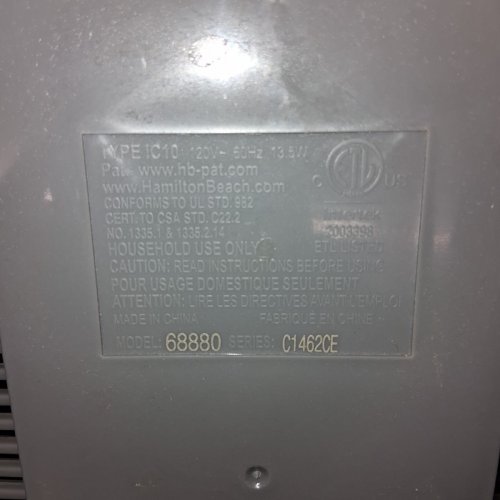 HAMILTON-BEACH 68880 1.5 QUART ICE CREAM MAKER image 6