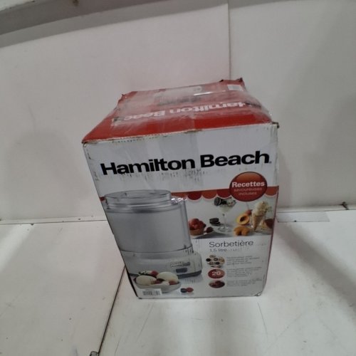HAMILTON-BEACH 68880 1.5 QUART ICE CREAM MAKER image 7