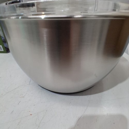 MIU HAND OPERATED DISHWASHER SAFE SALAD SPINNER - 6L - STAINLESS STEEL (MODEL: 2863207) image 3