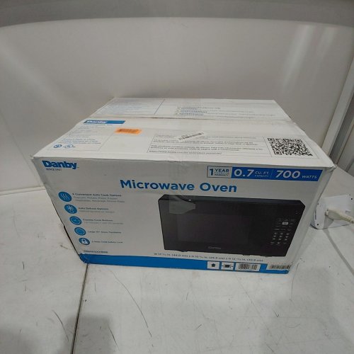 DANBY COUNTERTOP MICROWAVE - 700W - 0.7CU.FT - BLACK (MODEL: DBMW0721BBB) image 6