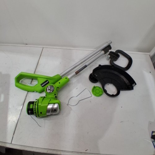 GREENWORKS 12" CORDLESS STRING TRIMMER - 24V - BATTERY AND CHARGER NOT INCLUDED - GREEN (MODEL: 2100302) image 2