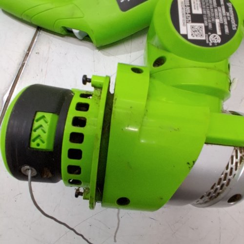 GREENWORKS 12" CORDLESS STRING TRIMMER - 24V - BATTERY AND CHARGER NOT INCLUDED - GREEN (MODEL: 2100302) image 3