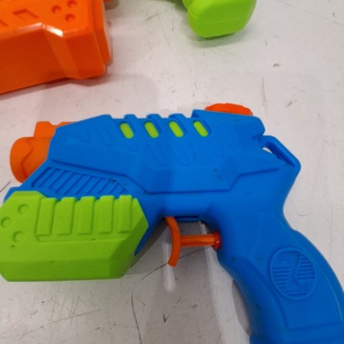 4PC ADVENTURE FORCE WATER STRIKE AQUA SQUAD WATER GUN BLASTER SET - BLUE/GREEN (MODEL:8873-4) image 3